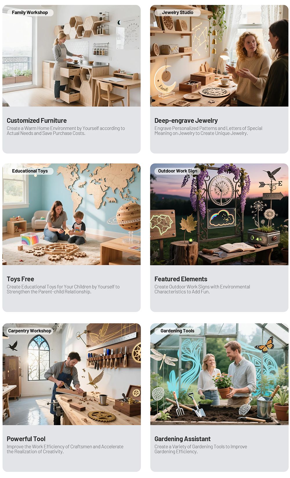 TWO TREES TTC450 Ultra CNC Router Machine, 460x460x100mm Working Area