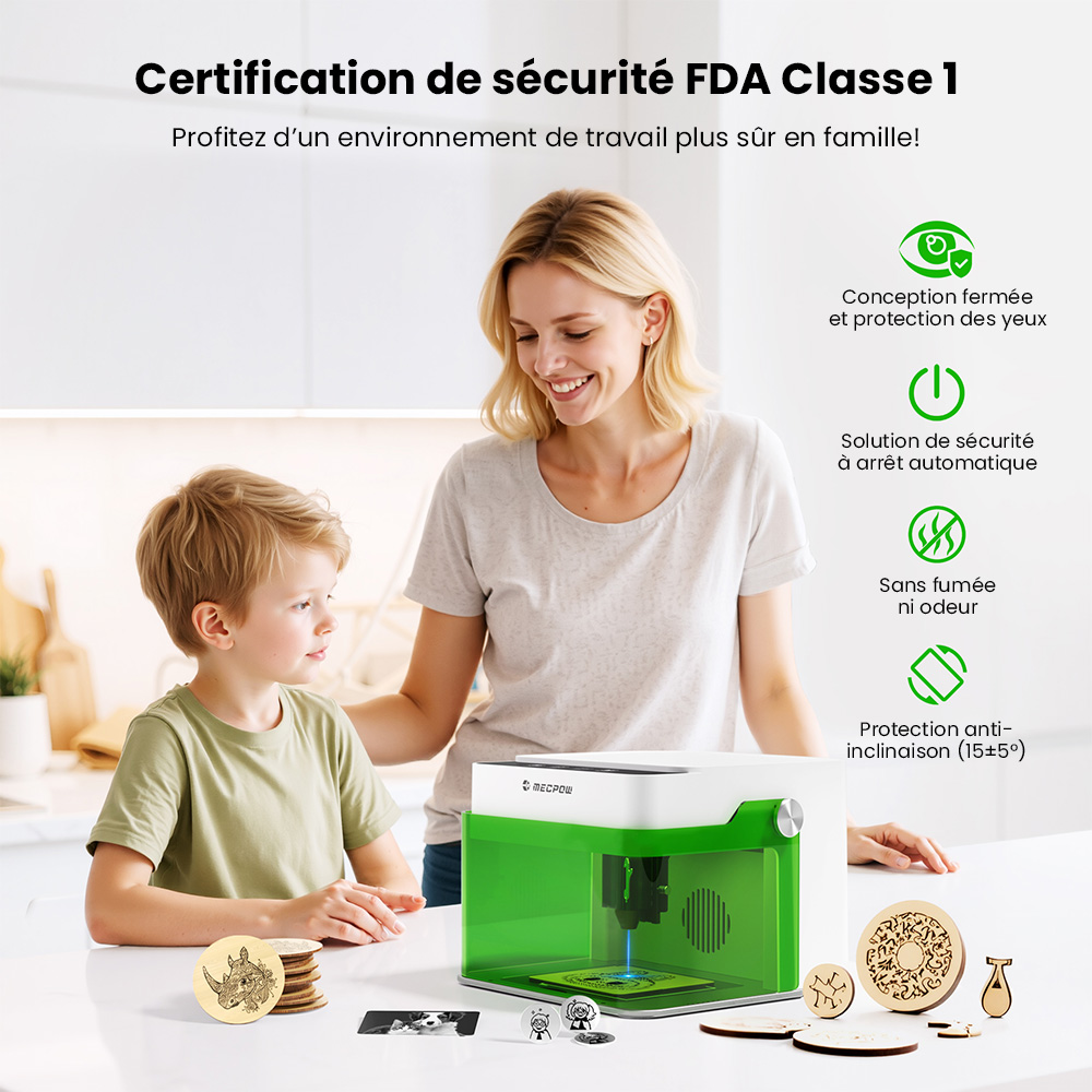 Graveur laser Mecpow M1 5 W (UE)