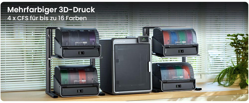 Creality K2 Pro Combo 3D-Drucker, CFS-System, 300*300*300mm