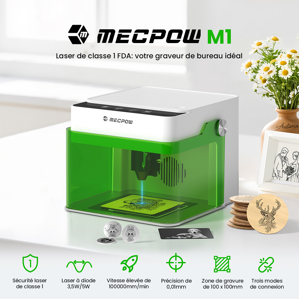 Graveur laser Mecpow M1 5 W (UE)