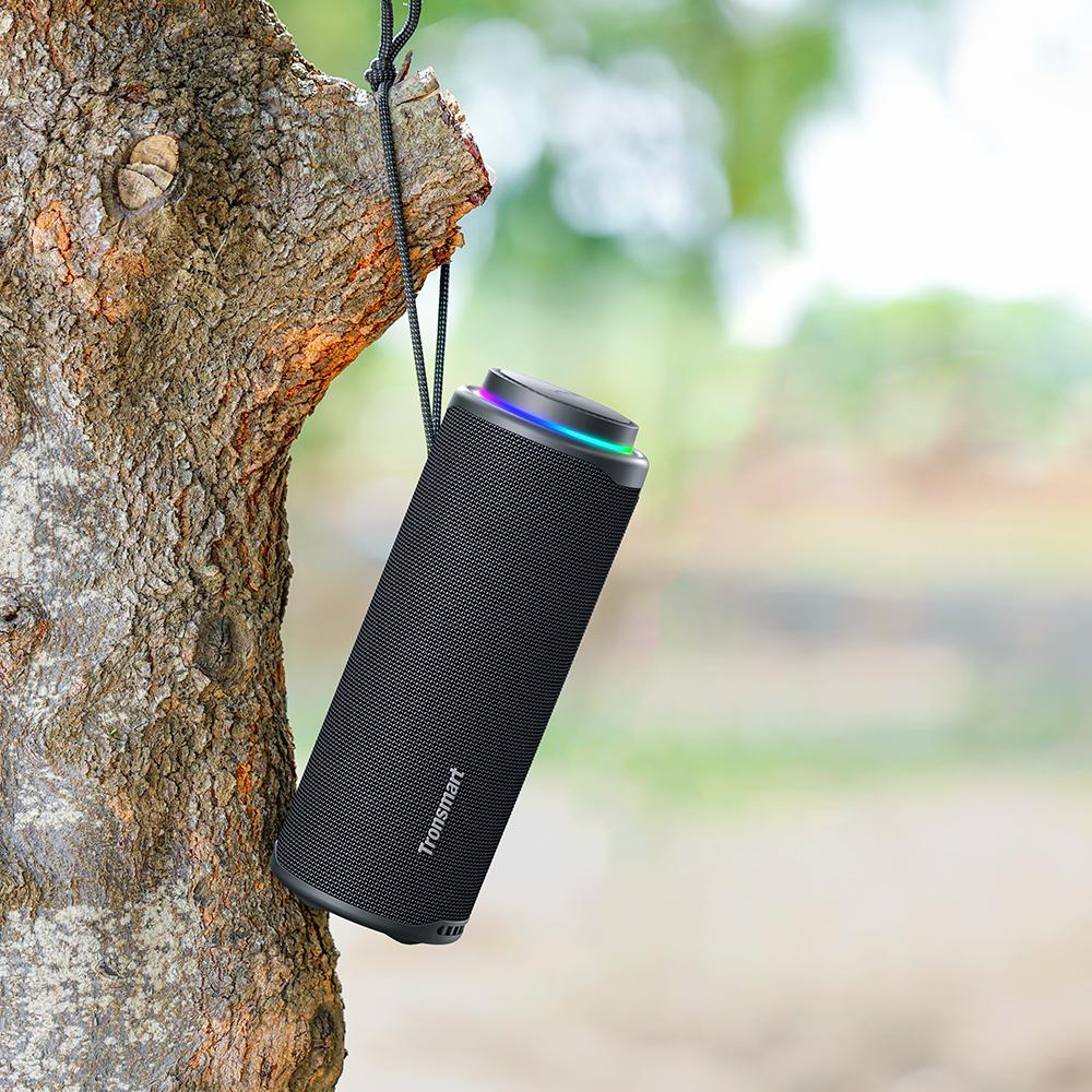 Enceinte portable d'extérieur Tronsmart T8, puissance 40 W, 18 heures d'autonomie - Bleu