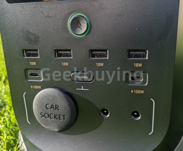 Ampace Andes 1500 tragbare Powerstation, 1462 Wh LiFePO4, 2400 W (3600 W Überspannung) SiCPrime-Solargenerator, vollständige Ladung in 55 Min., 4xAC, 4xUSB-A, 2xUSB-C, 2x5521, 1xAutosteckdose, 6000 Zyklen, -20℃-45℃, App-Steuerung