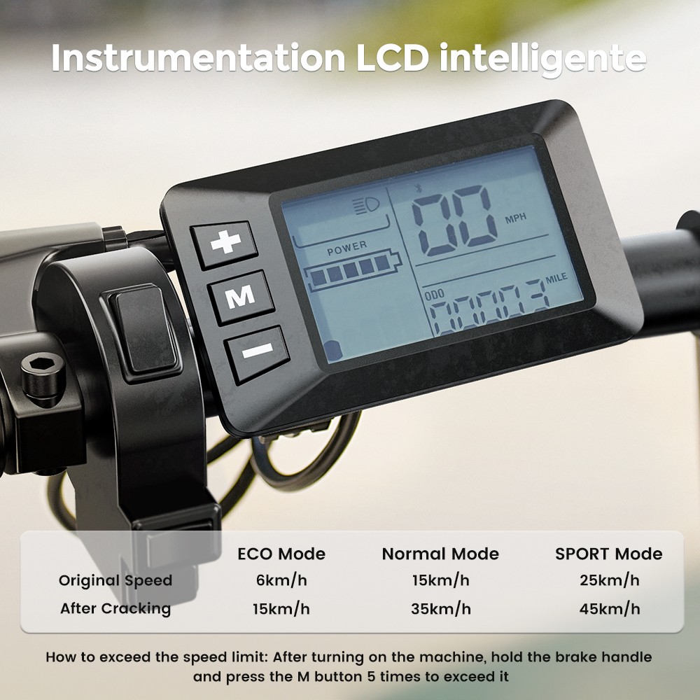 iScooter F7 Elektroroller, 1000-W-Motor, 48-V-10,4-Ah-Akku, 16-Zoll-Reifen, 45 km/h Höchstgeschwindigkeit, 50 km Reichweite, Scheibenbremse vorne und hinten, Stoßdämpfer an der Vordergabel