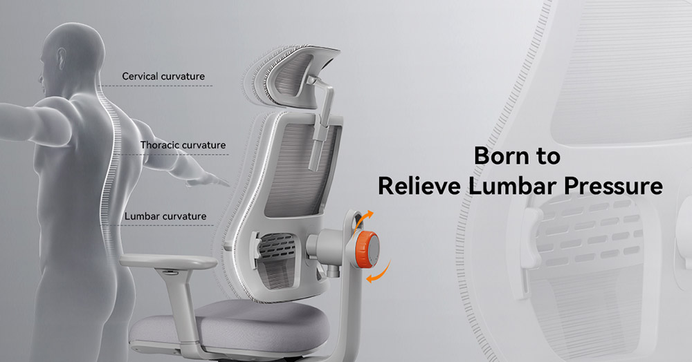 NEWTRAL MAGICH003 Ergonomikus irodai szék levehető munkaállomás asztallappal, automatikusan követő háttámlával, adaptív alsó háttámlával, állítható fejtámla ülésmélységgel, 3D kartámasz, 3 pozícióban rögzíthető, szürke