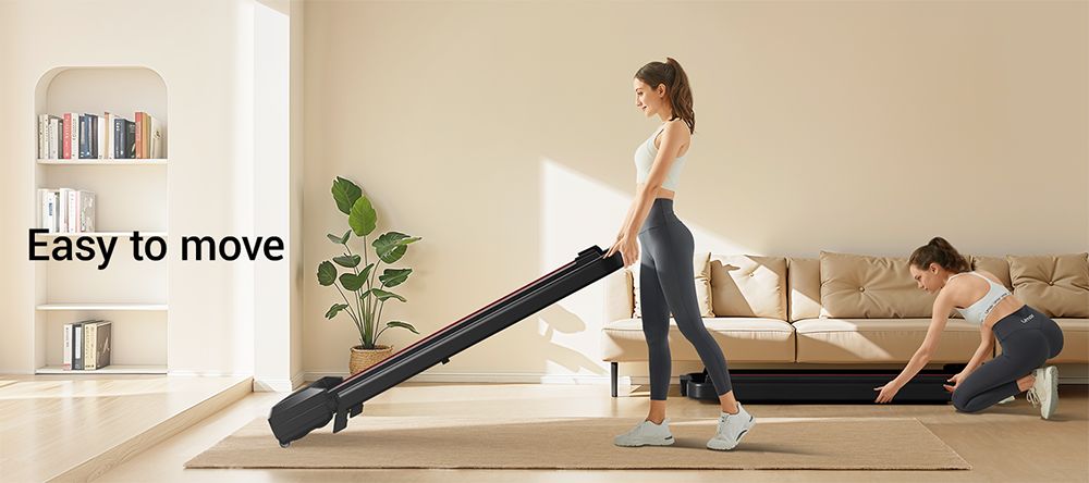 ROBORE CW1F Walking Pad with 14% Incline, 12KM/H, 2.5HP Brushless Motor, 136kg Capacity, Folding Under Desk Treadmill for Home and Office