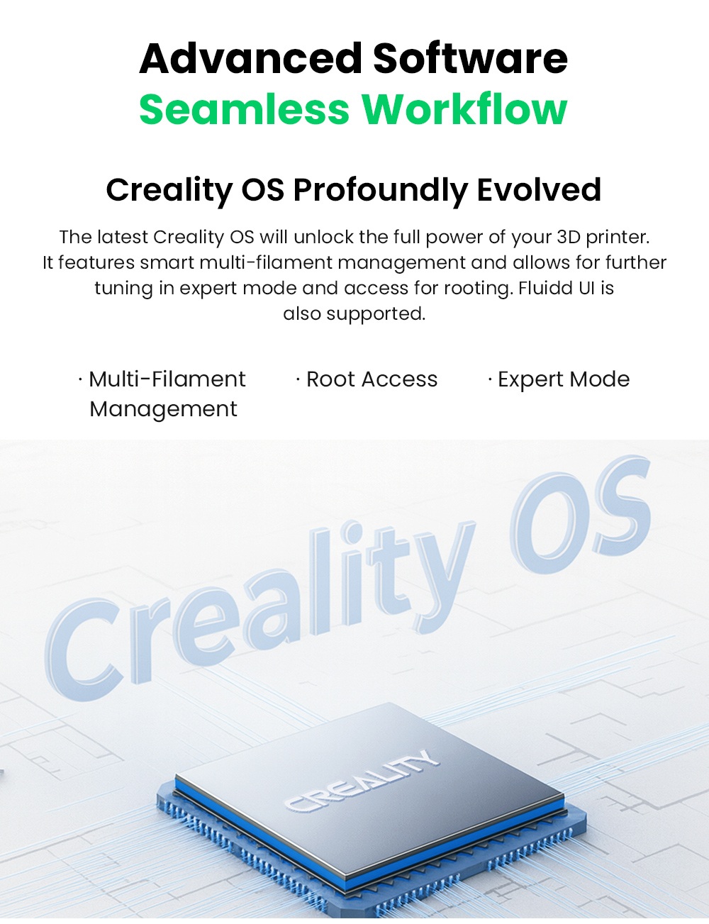 Creality K2 SE Combo 3D Printer, 500mm/s Speed, 0.1mm Precision, 220×215×245mm Build Volume, Auto Leveling, 300°C Nozzle for Multi-Material Printing