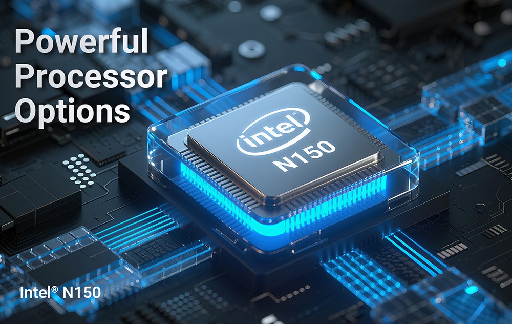 MINIX NUC355 Mini-PC, Intel Core 3 N355 (8 Kerne, max. 3,9 GHz), 16 GB RAM, 512 GB SSD, WiFi 6, Bluetooth 5.2, Triple-Display mit 2 HDMI- und 1 USB-C-Anschluss, 2 USB-A 3.2 Gen2-Anschlüsse, 1 USB-C 3.2 Gen2-Anschluss, 1 USB-A 3.2-Anschluss, 1 USB-A 2.0-Anschluss, 1 RJ45-Anschluss, 1 Audioanschluss (EU/UK/US-Stecker)