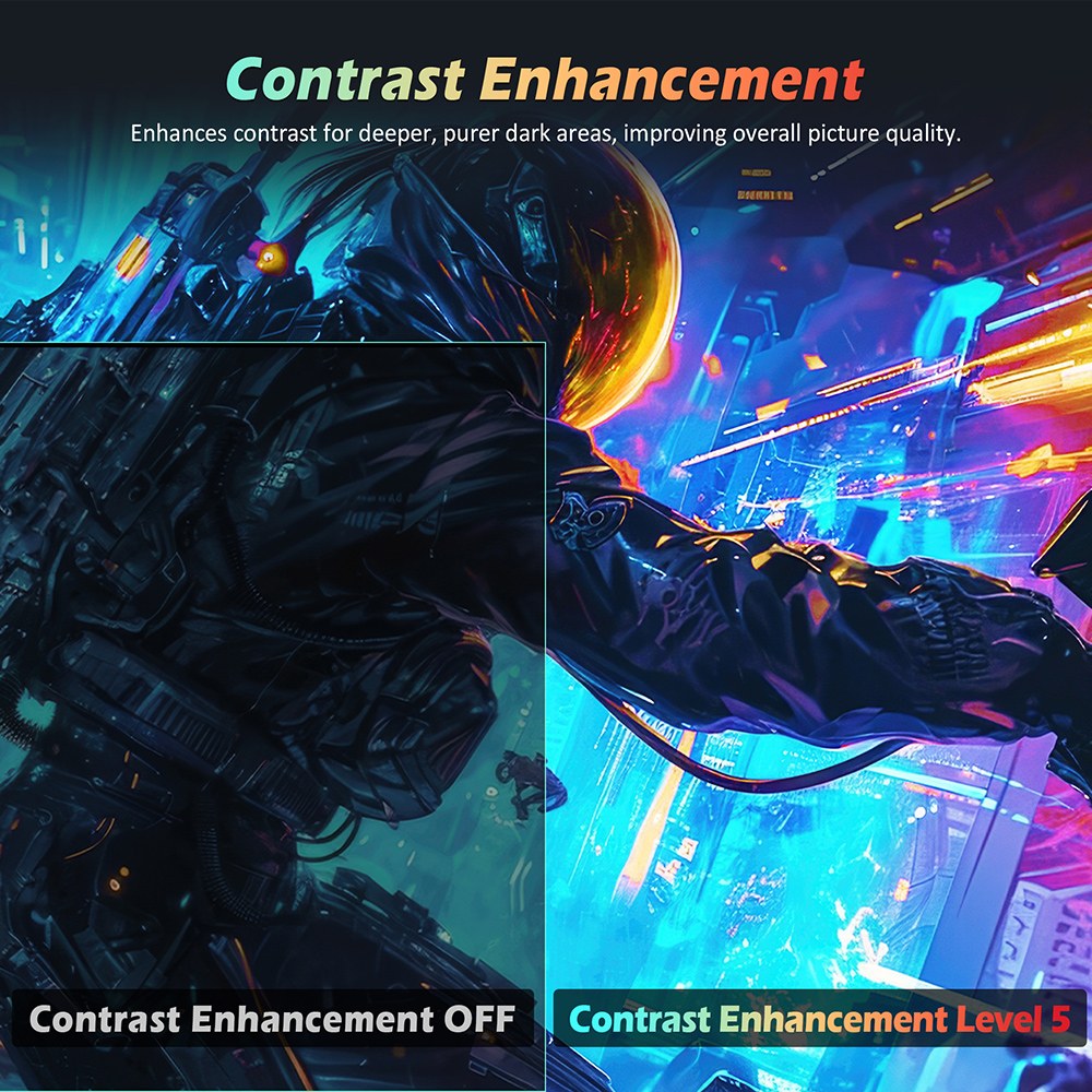 TITAN ARMY P2510G Gaming Monitor, 24.5'' 1920*1080 FAST IPS Screen, 180Hz Refresh Rate, HDR10, 99% sRGB, 1ms GTG, Adaptive Sync, Dynamic OD, Game Assist, 8 Scene Modes, Hardware Low Blue Light, Adjustable Tilt, VESA Mount, 1*HDMI2.0 1*DP1.4 1* Audio