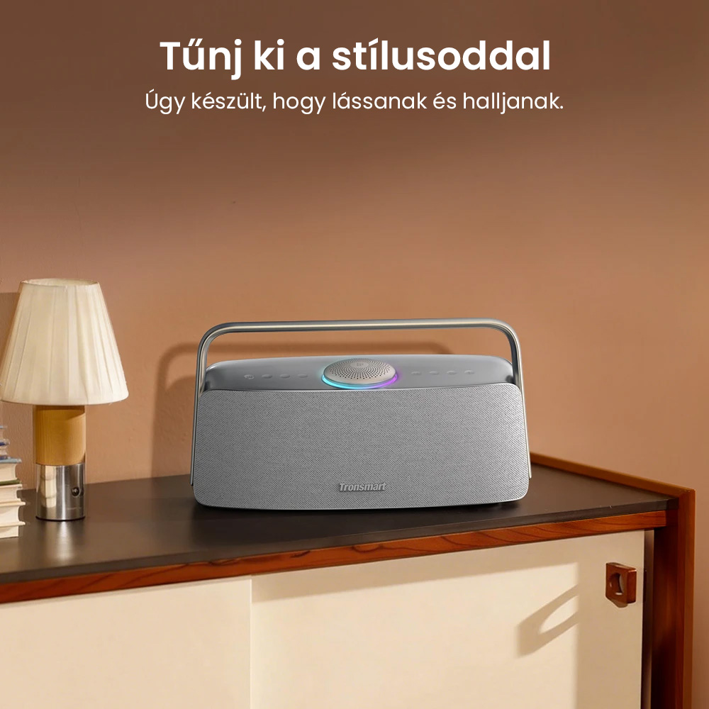 Tronsmart Fiitune X30 otthoni térhatású hangszóró, nagy felbontású hang, 14 órás akkumulátor-üzemidő