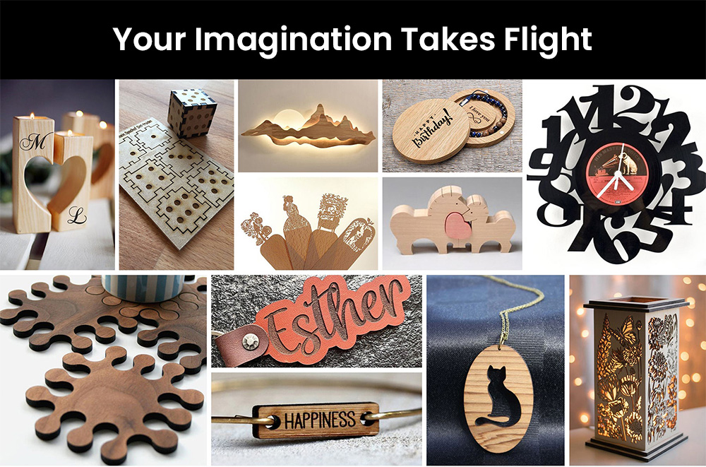 IKIER K1 Pro Max 48W Lasergravierer, 410 mm × 410 mm Arbeitsbereich, 0,01 mm Präzision, 900 mm/s Vorschubgeschwindigkeit, Dual-Gear-Laser, intelligenter Autofokus und automatisches Senkschneiden