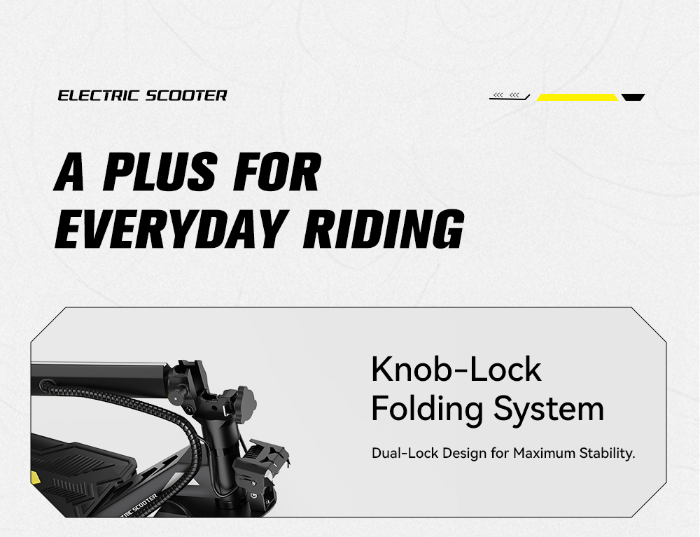 OOTD T10 Pro Electric Scooter, 2*1300W Motor, 52V 23.4Ah Battery, 11 inch Tires, 65km/h Max Speed, 70km Range, Hydraulic Disc Brakes, Spring Suspension