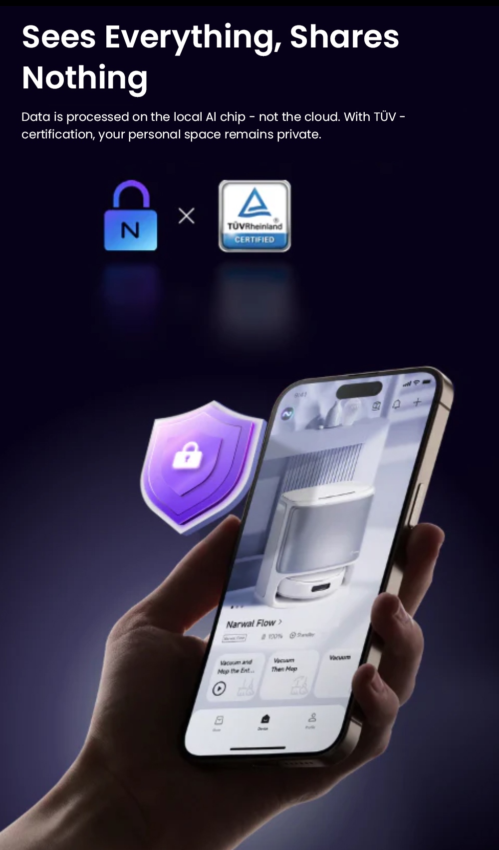 Narwal Flow Compact Robot Vacuum and Mop