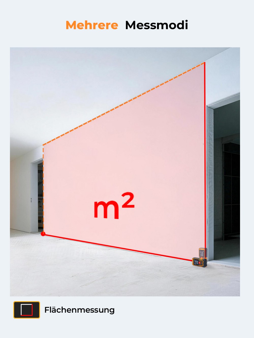 CIGMAN CD-80T Taschenformat-Laser-Maßband, 80m Reichweite, ±2mm Genauigkeit, IP54 wasserdicht, 20 Datengruppen, Typ-C wiederaufladbares Laser-Entfernungsmessgerät