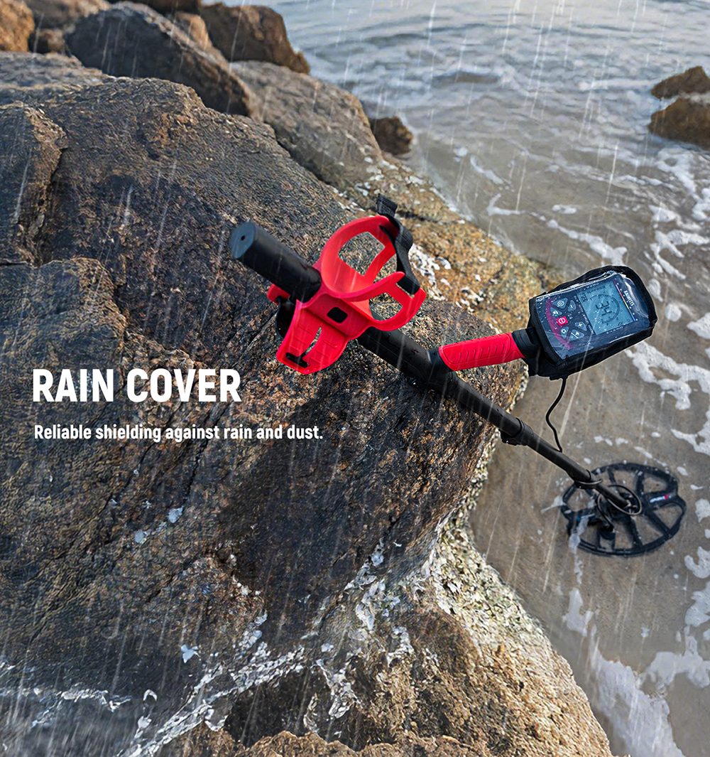 KAIWEETS EXPLORER X III Metal Detector, 5.82KHz, 11'×9' Waterproof Coil, 5 Modes, 10H Battery, Professional Gold & Treasure Hunting