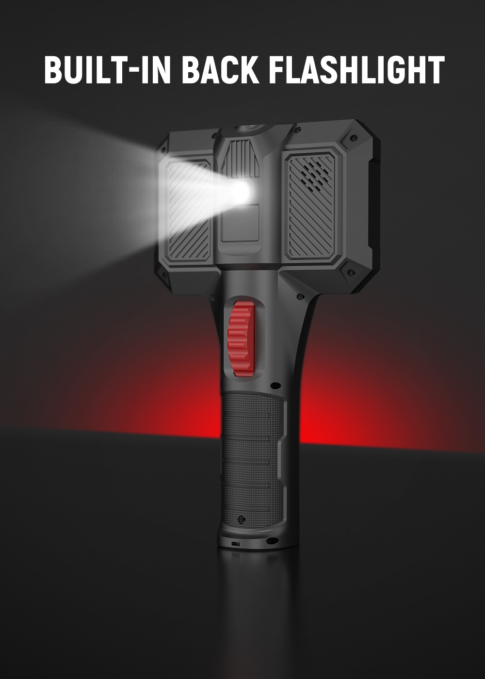 KAIWEETS KBA02 Zwei-Wege-Gelenk-Endoskopkamera, 6,5-mm-Sonde, 210°-Drehung, 1,3 m IPS-Display (1080p), IP67 wasserdicht, 3000-mAh-Akku, 1,6 m Kabel