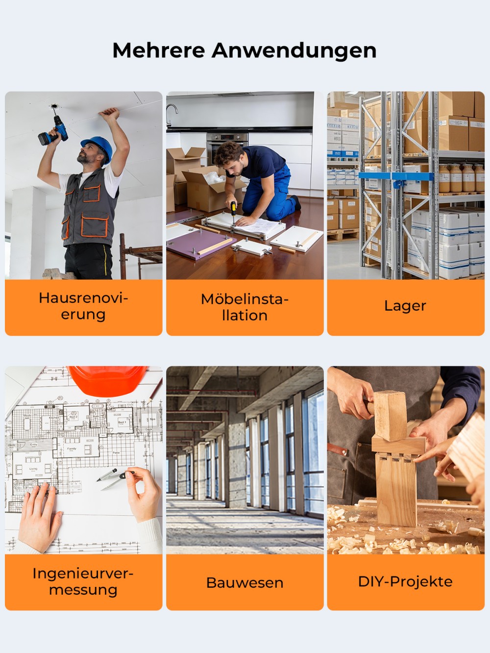 CIGMAN CD-80T Taschenformat-Laser-Maßband, 80m Reichweite, ±2mm Genauigkeit, IP54 wasserdicht, 20 Datengruppen, Typ-C wiederaufladbares Laser-Entfernungsmessgerät