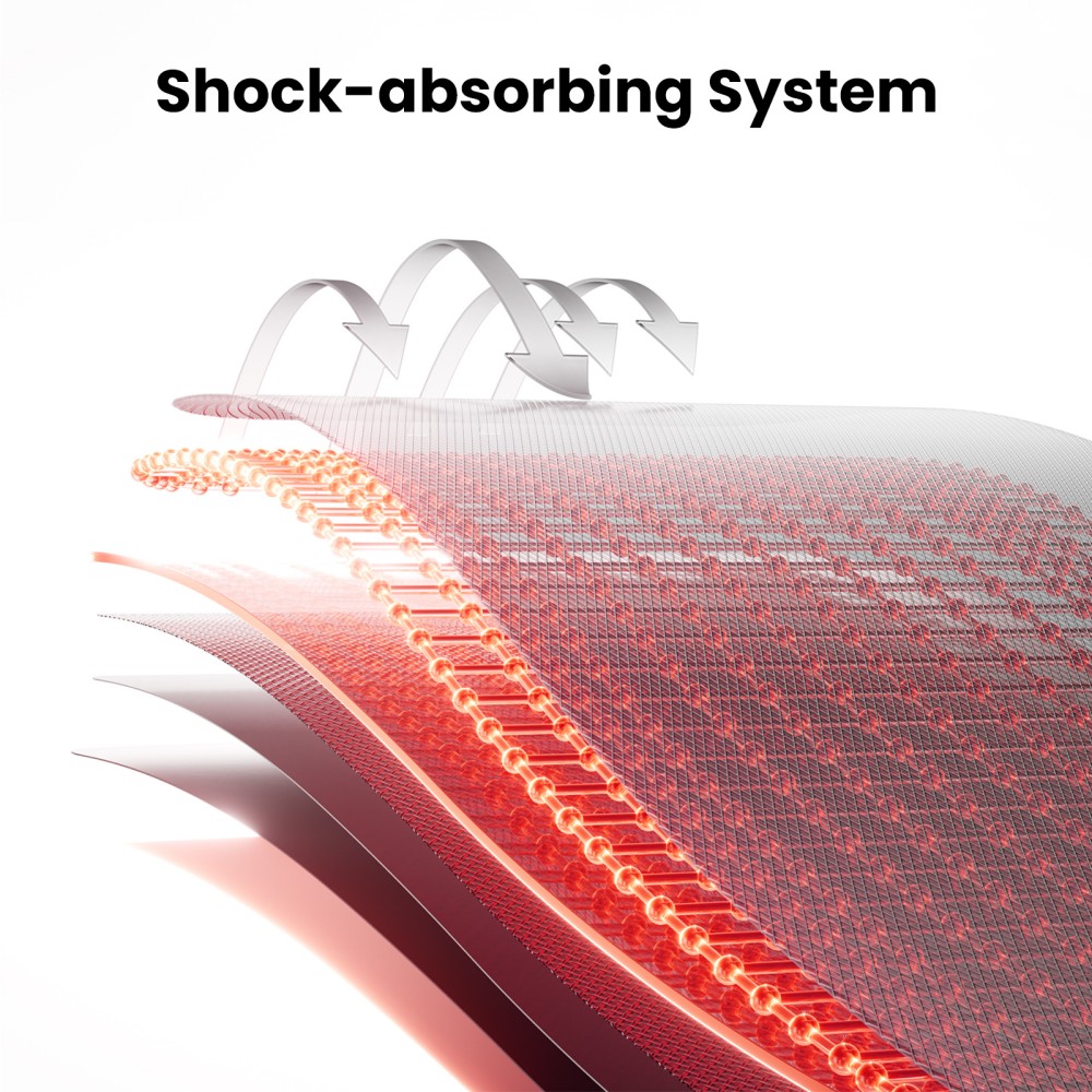 ROBORE SF10 Laufband mit 12% Steigung, elektrisches Laufband 12KM/H, faltbares Laufband für Zuhause mit 3,0 PS Motor und LED-Anzeige, maximale Belastung 136KG