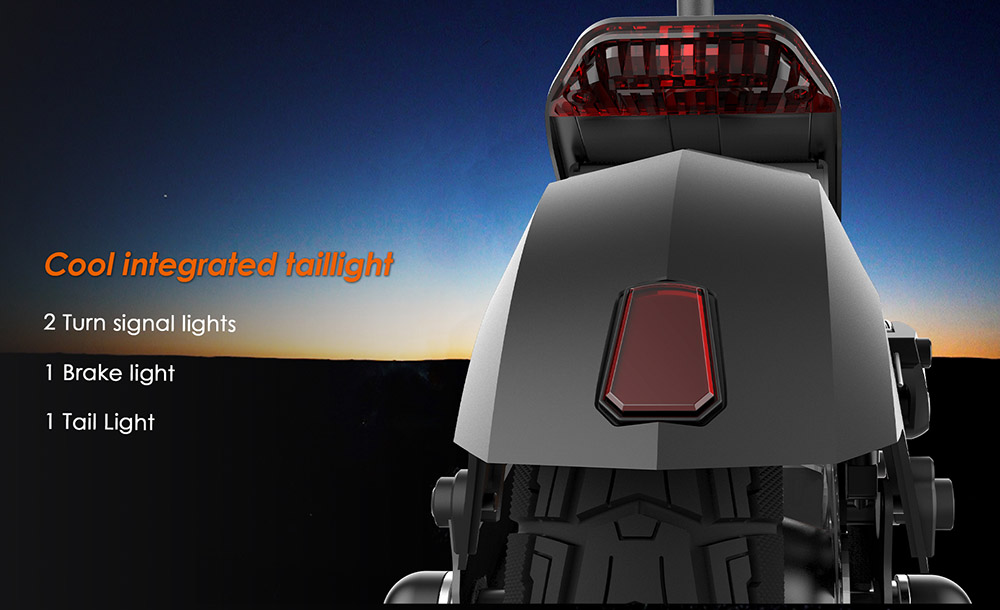 Kukirin G2 Foldable Electric Scooter 2026 Upgrade 800W Motor 48V 15.6Ah Battery 10-inch Tire 45km/h Max Speed 55km Range Touchscreen Display Disc Brake 7 Light System