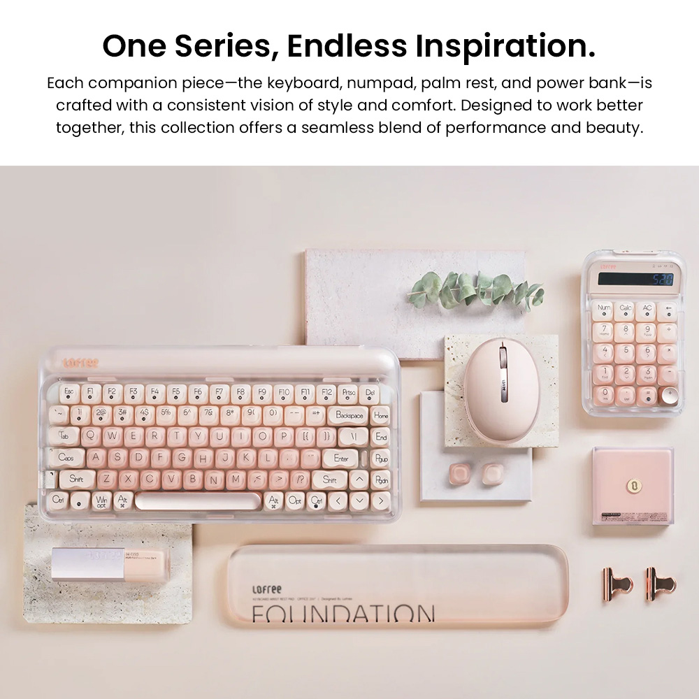 Lofree Pudding Foundation Dual-Mode Wireless Mouse