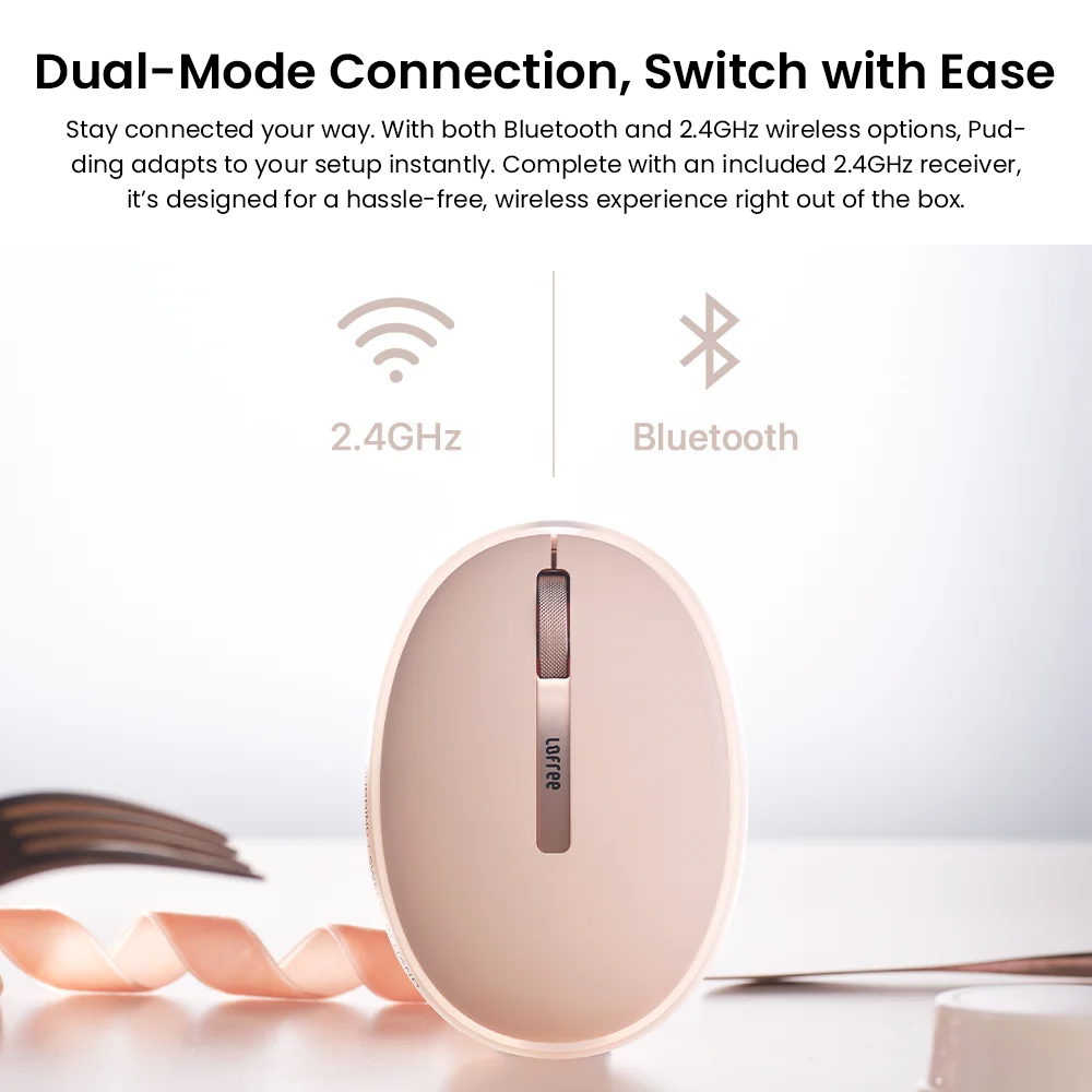 Lofree Pudding Foundation Dual-Mode Wireless Mouse