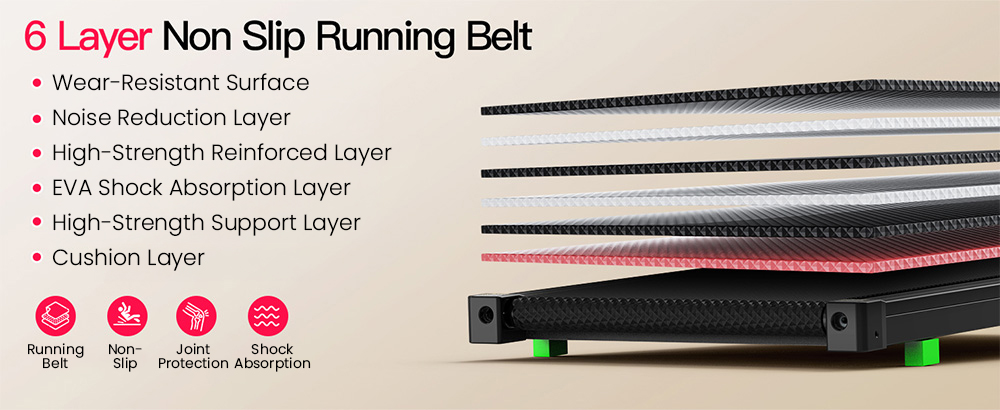 Akluer P03-B szénkefe nélküli futópad 6%-os emelkedővel, 2,5 LE csendes motorral, 0,6-4 MPH sebességgel, 38x88 cm futófelülettel, 150 kg maximális terheléssel, LED kijelzővel és kettős távirányítóval