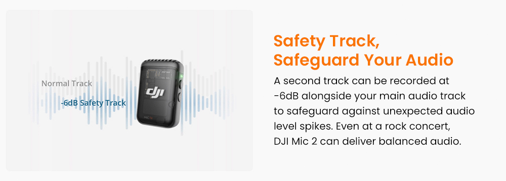 Refurbished DJI Mic 2 Wireless Lavalier Microphone (1TX+1RX), 32-bit Float Recording, 250m Stable Transmission, Intelligent Noise Cancellation, 8GB Internal Storage, Pro Audio for Camera & Smartphone