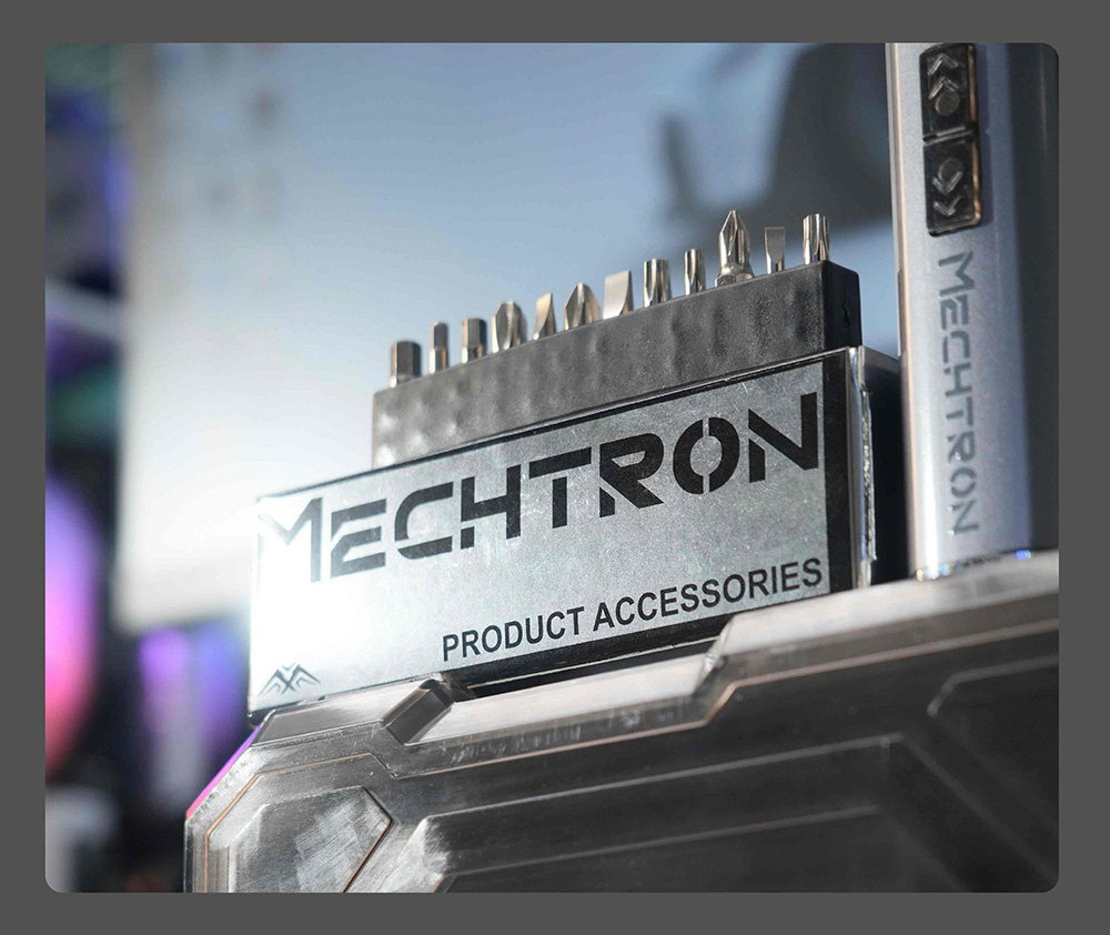 MECHTRON TL-I007S 4V Cyber Screwdriver, 5N·m Electric Torque & 8N·m Manual Torque, 270RPM Speed, 1500mAh Li-ion Battery, Type-C Fast Charging, LED Light, Magnetic Bit Design, Precision Repair Tool