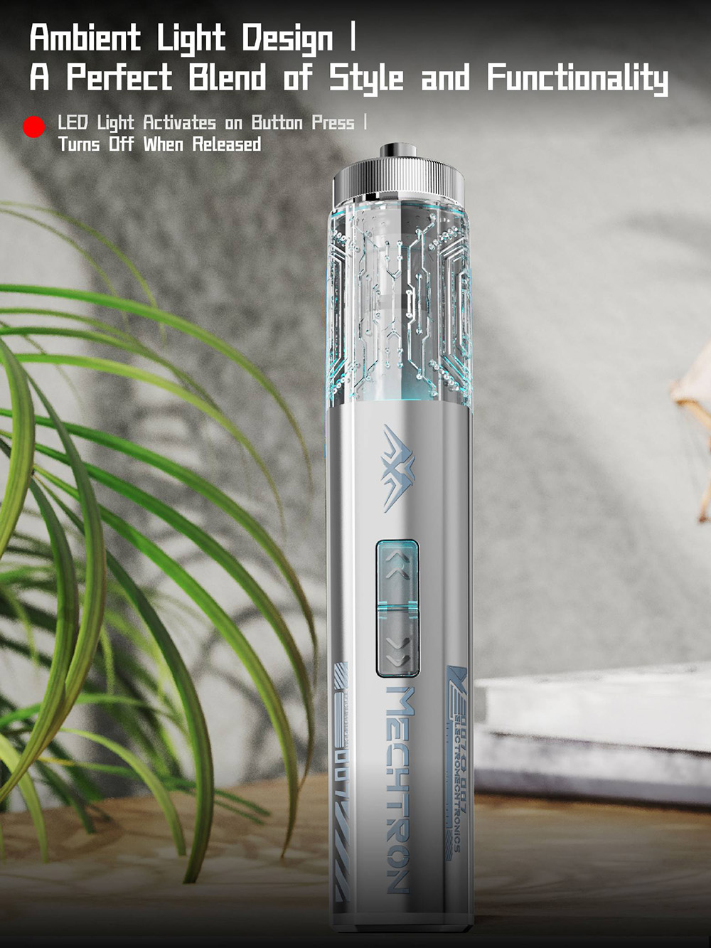 MECHTRON TL-I007S 4V Cyber Screwdriver, 5N·m Electric Torque & 8N·m Manual Torque, 270RPM Speed, 1500mAh Li-ion Battery, Type-C Fast Charging, LED Light, Magnetic Bit Design, Precision Repair Tool