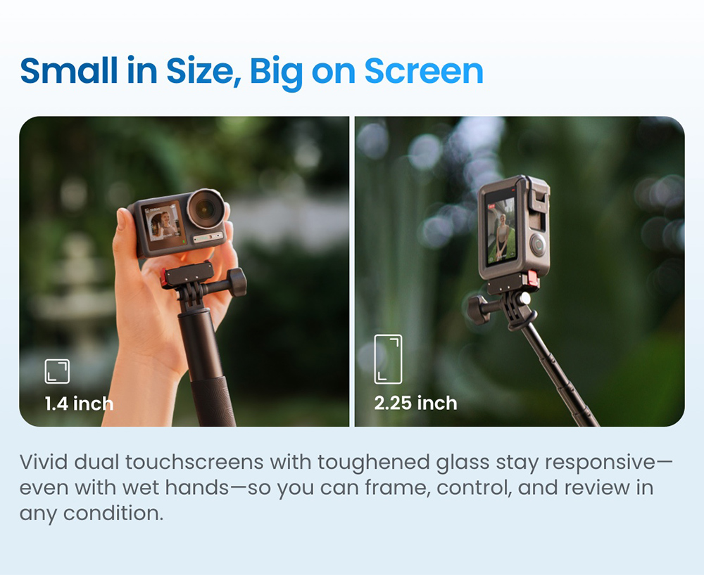 Xtra Edge 4K Action Camera, 1/1.3