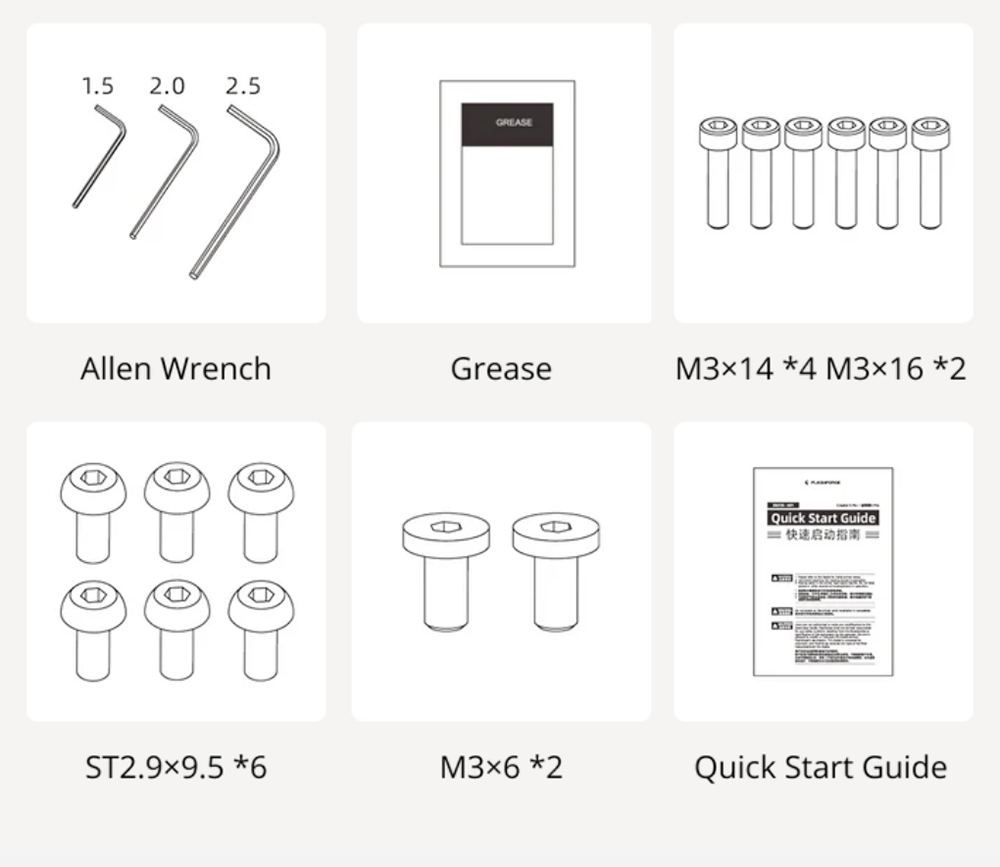 Flashforge Creator 5 Pro 3D-Drucker, 4 unabhängige Werkzeugköpfe, 600 mm/s Verfahrgeschwindigkeit, 256 × 256 × 256 mm Bauraum, 320 °C Extruder, beheizte Kammer, HEPA13-Luftfilterung, automatische Nivellierung, WLAN-Fernüberwachung