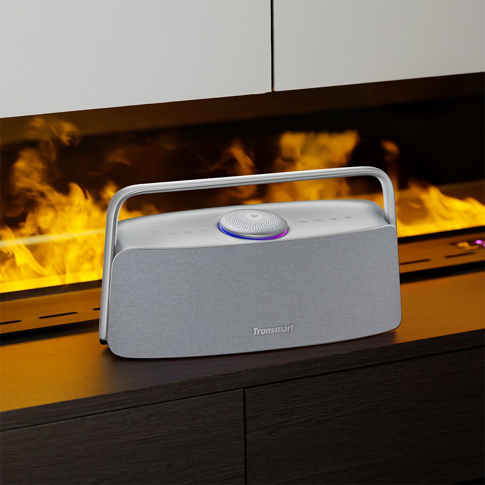 Tronsmart Fiitune X30 otthoni audio hangszóró, 80 W-os térbeli hangzás, nagy felbontású LDAC vezeték nélküli hangzás, 2.2.1 akusztikus rendszer, 40 kHz-es hangtartomány, Bluetooth 5.3, IPX6 vízállóság, 14 órás lejátszási idő