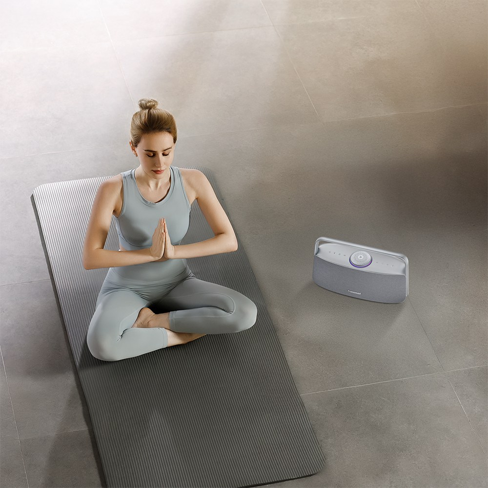 Tronsmart Fiitune X30 otthoni audio hangszóró, 80 W-os térbeli hangzás, nagy felbontású LDAC vezeték nélküli hangzás, 2.2.1 akusztikus rendszer, 40 kHz-es hangtartomány, Bluetooth 5.3, IPX6 vízállóság, 14 órás lejátszási idő