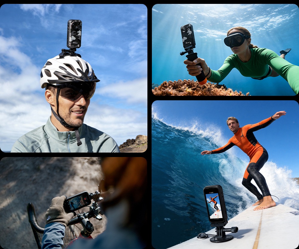 Smartphone robuste FOSSiBOT F116 Pro, 12 Go de RAM + 256 Go de ROM, processeur Dimensity 7300 5G, caméra d'action OIS 48 MP, caméra principale 50 MP, écran 4 pouces 120 Hz, batterie 3700 mAh, pas de vis 1/4