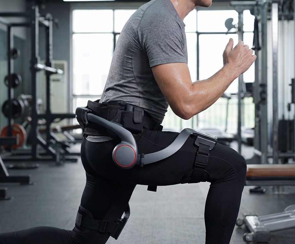 AstroShell Alpha 1 Leg Exoskeleton, 1000W Peak Power, 2ms Response Time, Aerospace Magnesium Alloy Frame, Dual Hot-Swap Batteries, 24km Range, 8H Runtime, 15-Second Quick Wear, IP54 Water Resistant