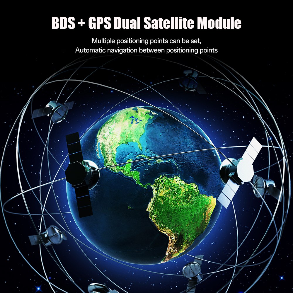 LOKEEVAN V020 GPS-Futterboot mit Fernbedienung, zwei Motoren, BDS + GPS-Satellitenpositionierung, 40 Wegpunkte, automatischer Fahrt, 2 kg Köderkapazität, 3 unabhängige Köderbehälter, 500 m Fernbedienung, automatische Rückkehr, windbeständiger Rumpf