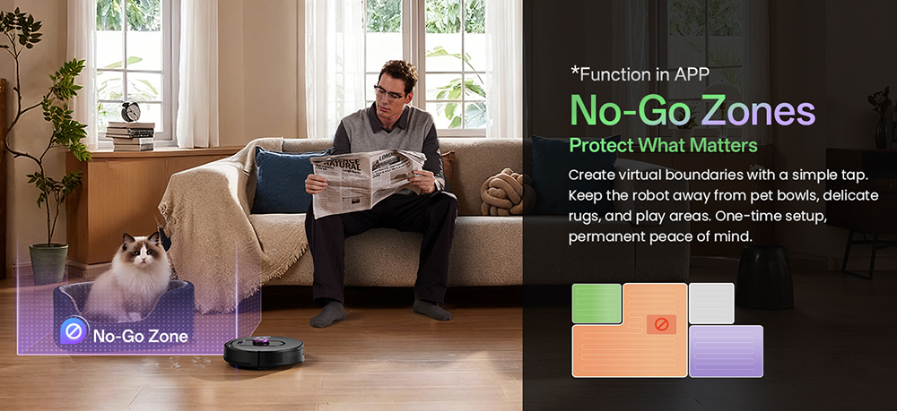 Aspirateur robot Vactidy W15, aspiration puissante de 10 000 Pa, navigation LiDAR à 360°, station de vidage automatique sans sac de 4 L, batterie de 3 200 mAh, autonomie de 180 minutes, nettoyage 3 en 1 (aspiration, balayage et lavage), 5 cartes mémorisables, commande par application et commande vocale