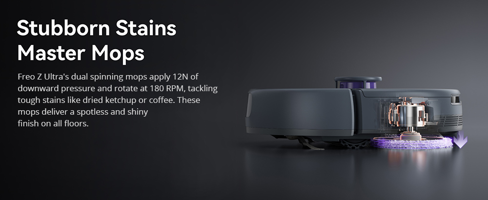 Refurbished Narwal Freo Z Ultra Robot Vacuum and Mop with Base Station, 12,000Pa Power, Self-Empty, Dual-camera, 120-day Maintenance-Free, Auto Mop Lifting To 12mm, Tri-Laser Obstacle Avoidance, AI-Adaptive Hot Water Washing & Drying - White