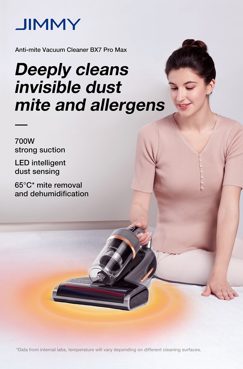 Refurbished JIMMY BX7 Pro Max Anti-Mite Vacuum Cleaner