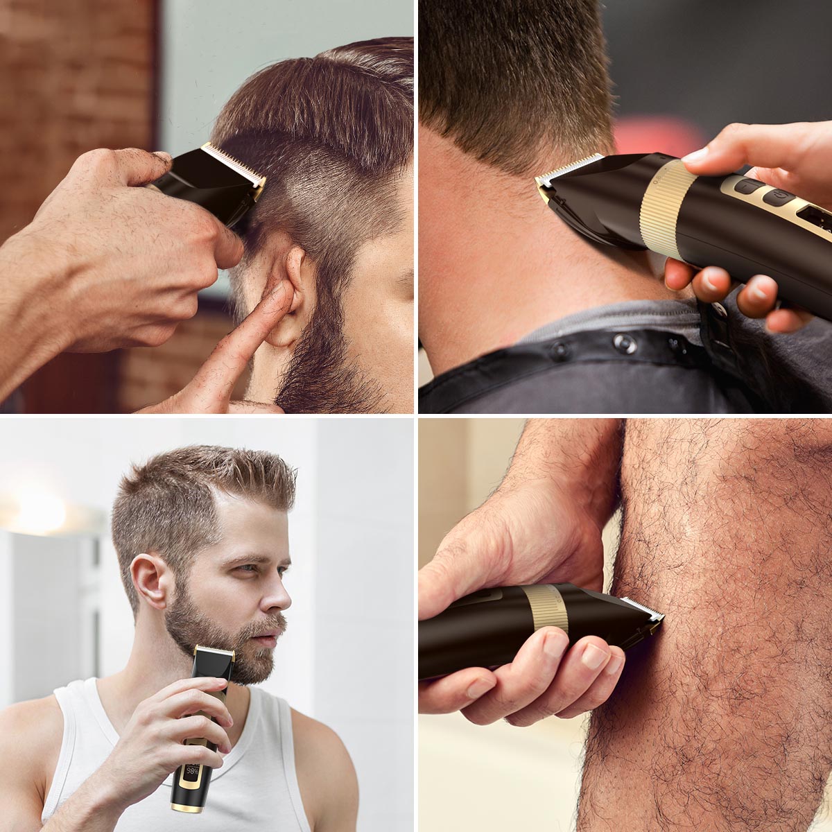 European Standard Neutral A8S Hair Clipper + 5 Limit Combs