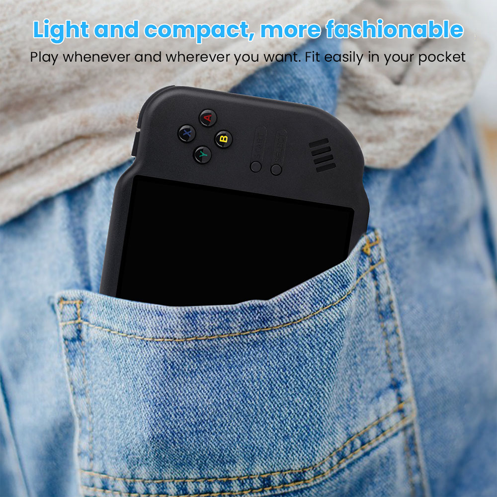 Magicx Zero 40 Game Console, 4.0-inch IPS Touchscreen, AllWinner A133P, 2GB RAM, 64GB Storage, 4300mAh Battery, 30+ Emulators, NDS Optimization