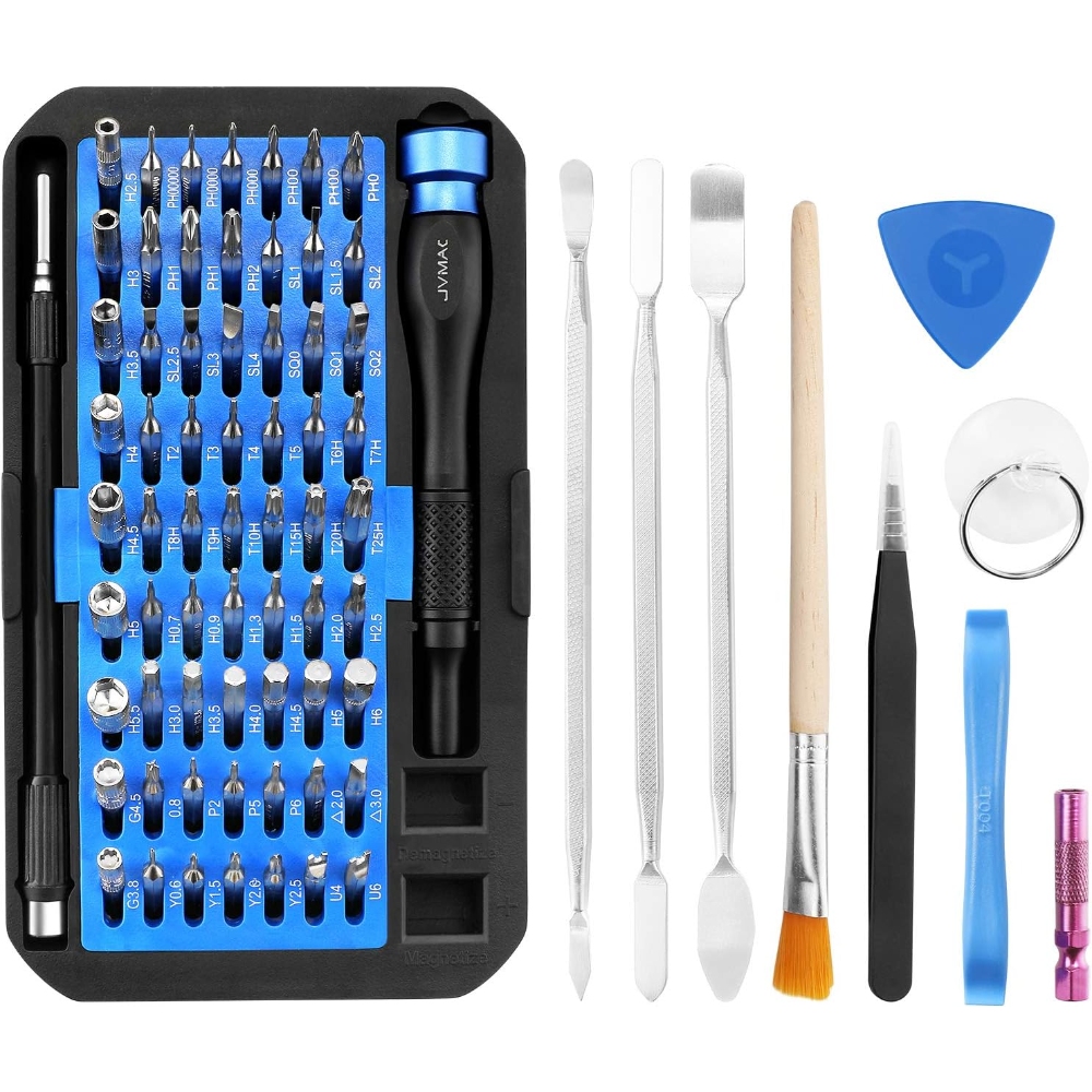 JVMAC V6 Plus 76-in-1 Precision Screwdriver Set