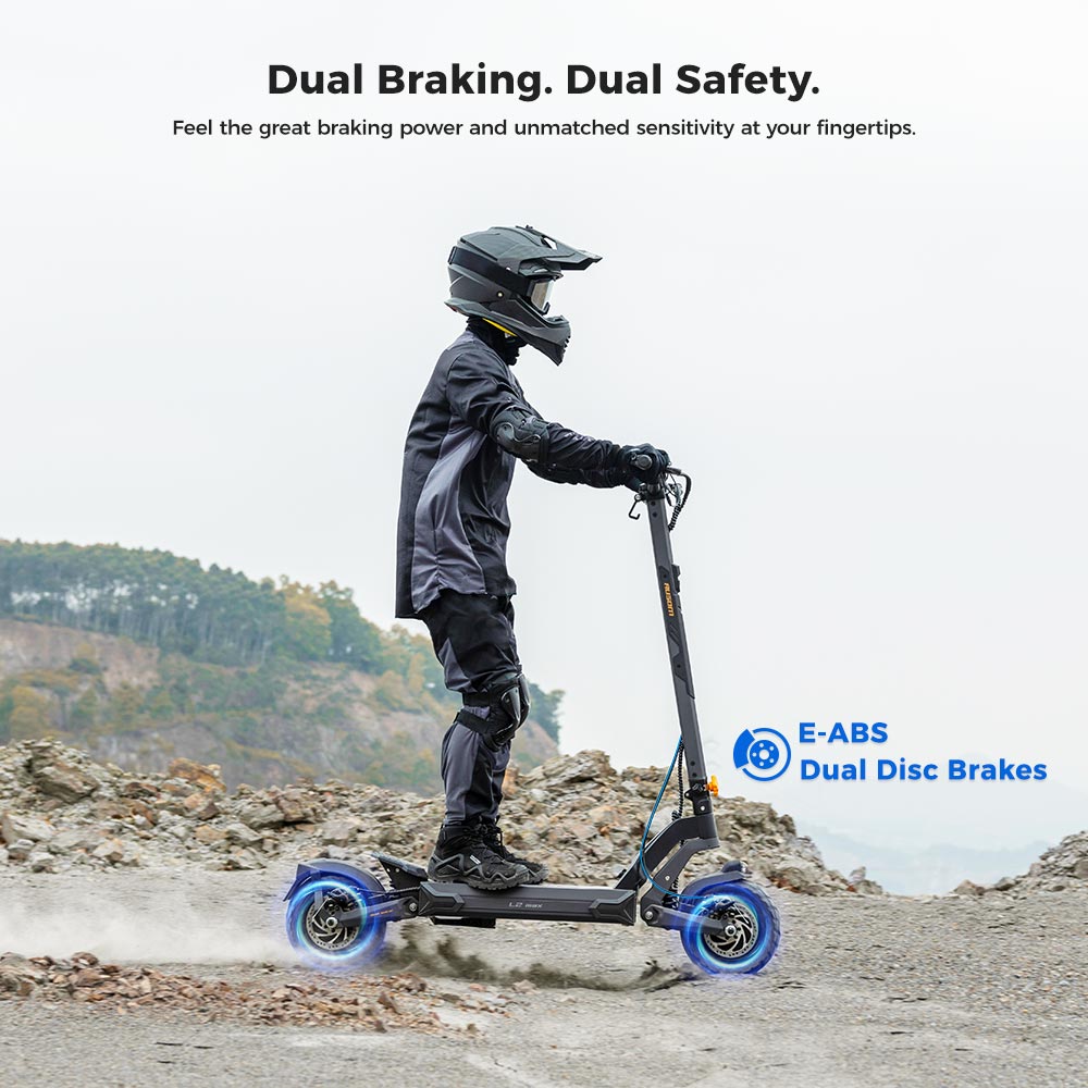 Ausom L2 Max Dual Motor 48V 20.8Ah E-Scooter-EU-Plug