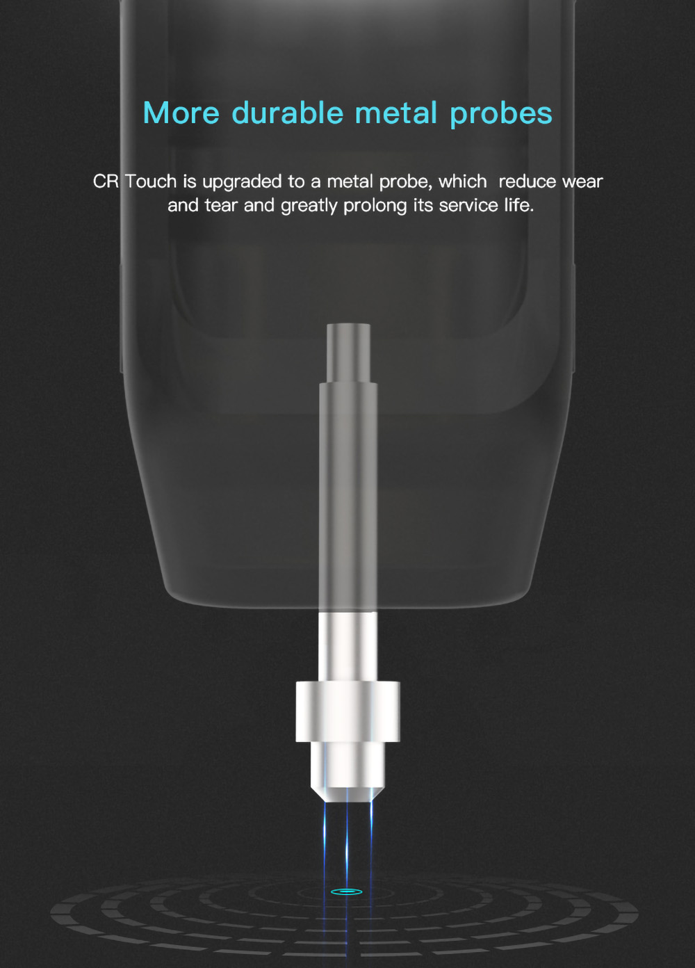 Creality CR Touch Auto Leveling Standard Kit for Most FDM 3D Printers, Electromagnetic Components + Photoelectric Sensor