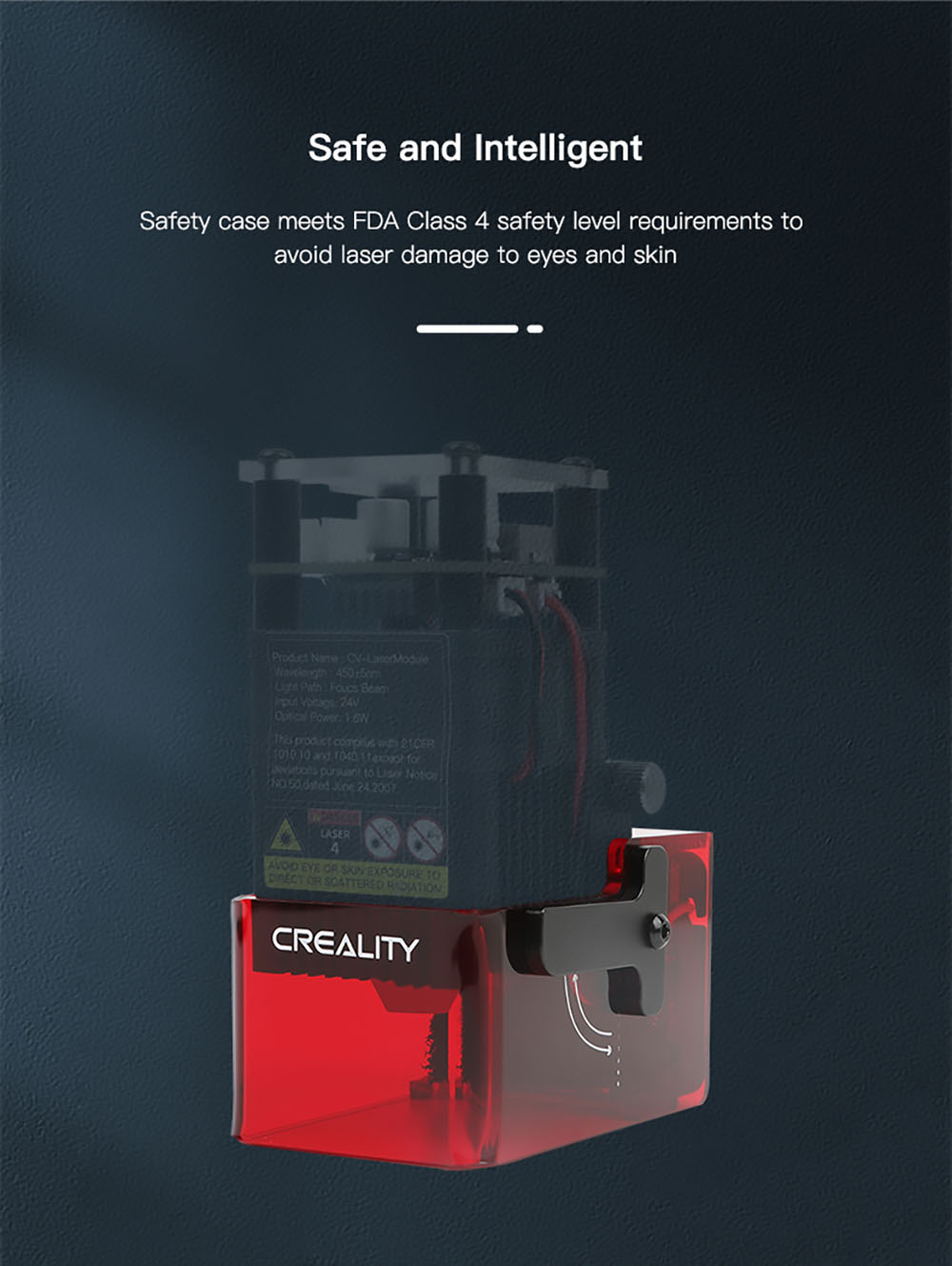 Creality Ender-3 S1/S1 Pro CV-Laser Module 24V 1.6W