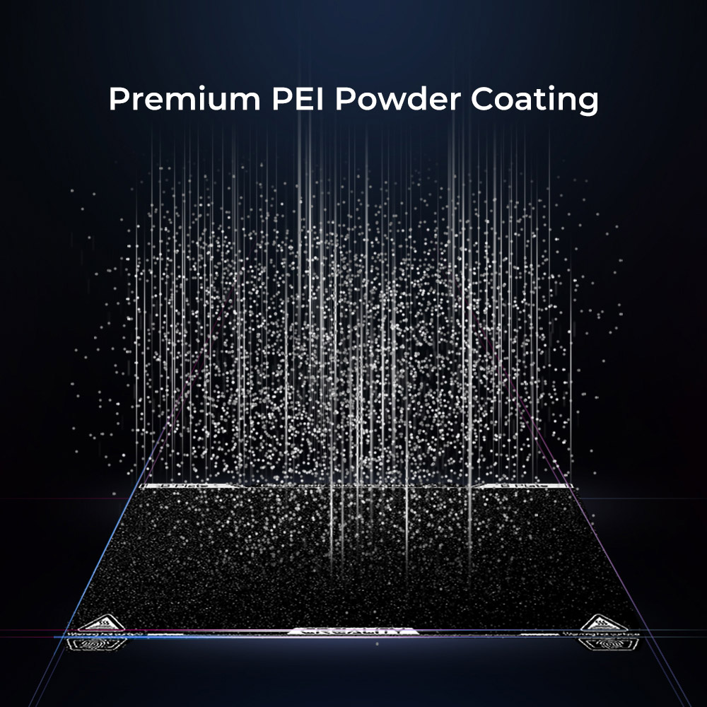 Creality K1 Max 315x310mm PEI Build Plate with Soft Magnetic Sticker