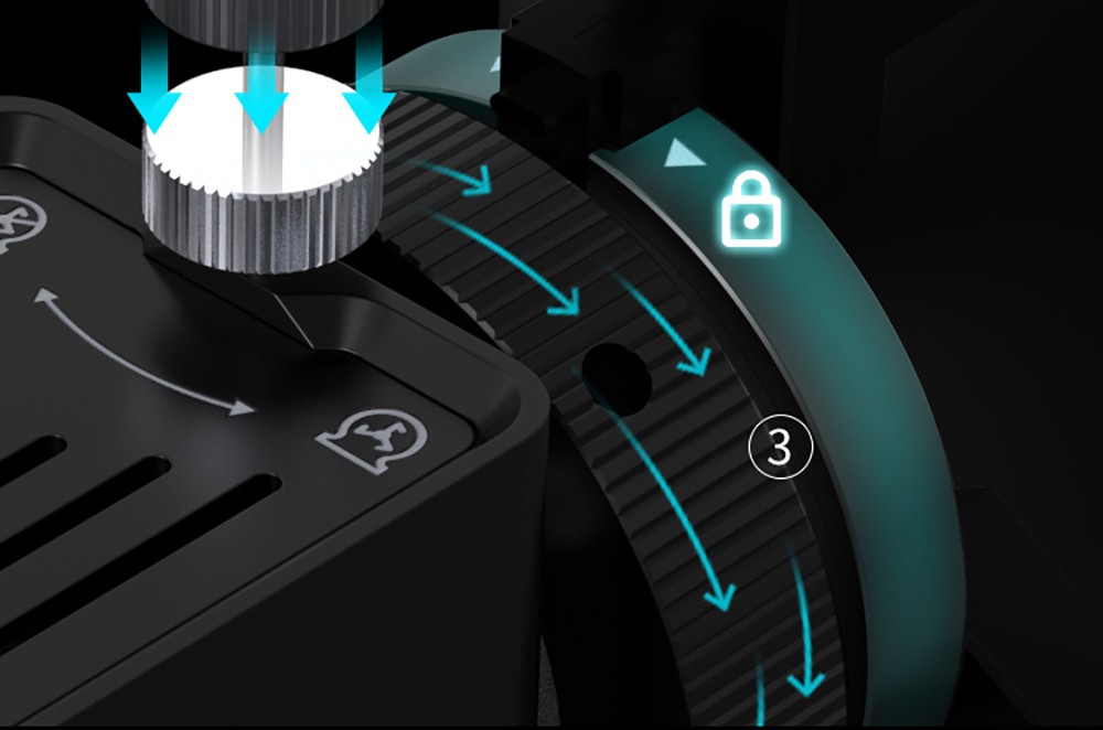 Creality Rotary Kit Pro for Curved Surface Engraving, for Creality Laser Engravers