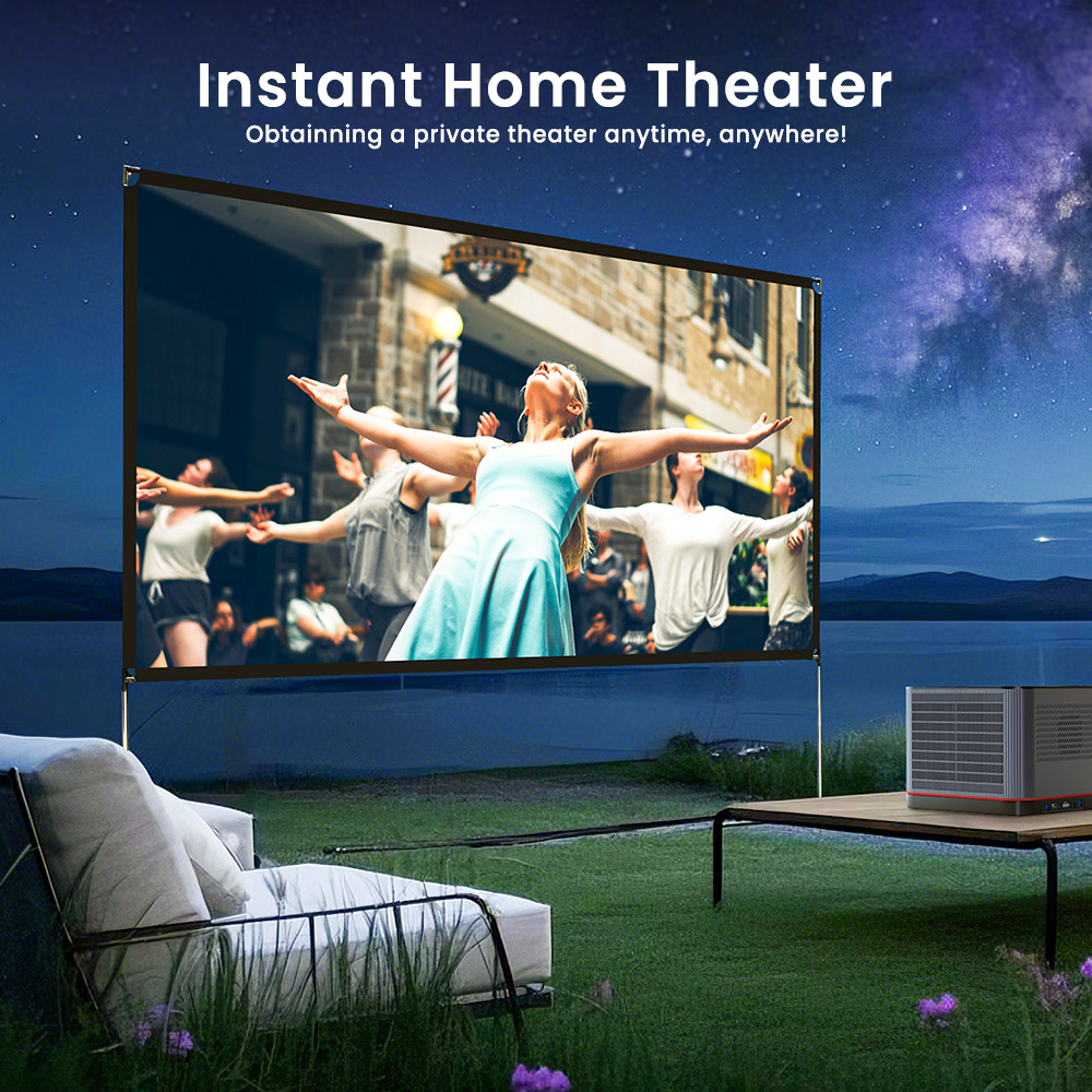 ETOE 120 inch 16:9 Outdoor Projection Screen