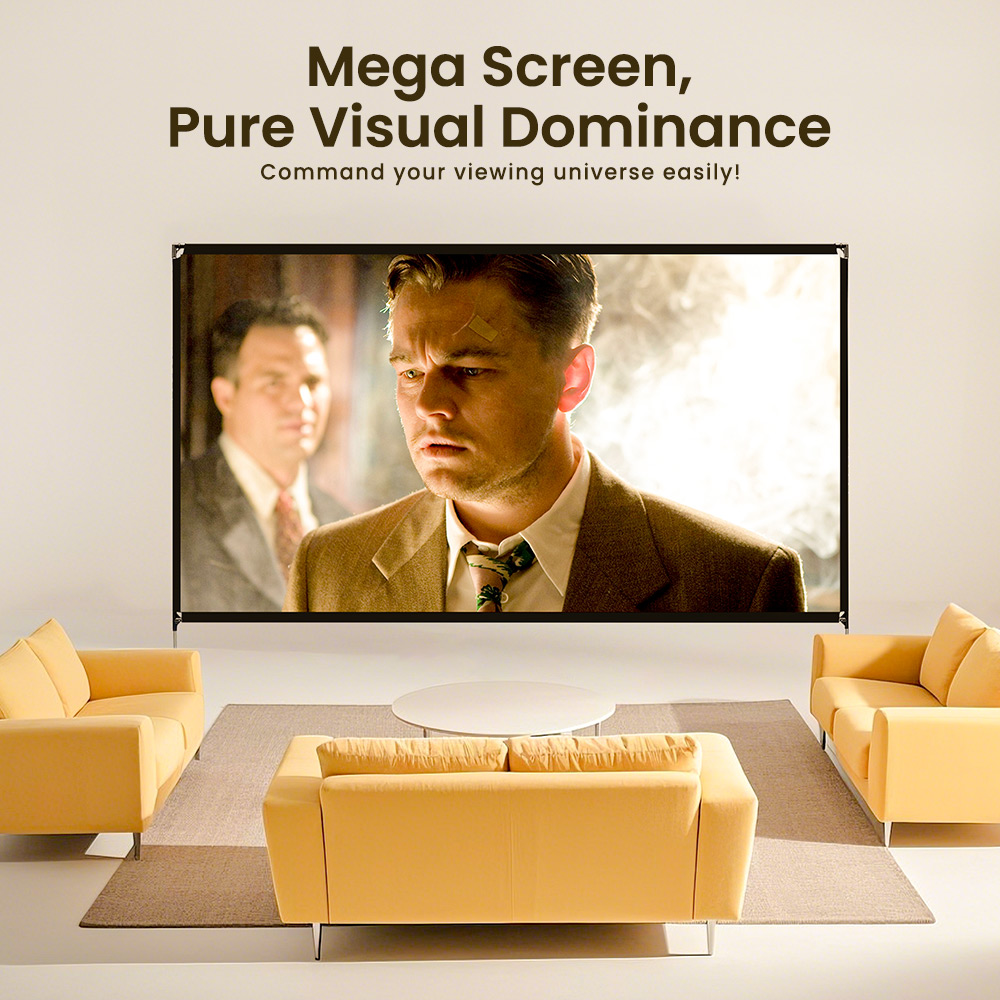 ETOE 120 inch 16:9 Outdoor Projection Screen