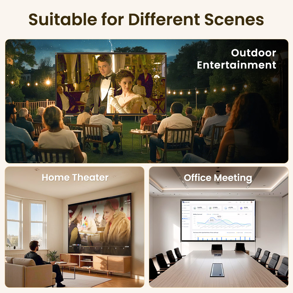 ETOE 120 inch 16:9 Outdoor Projection Screen