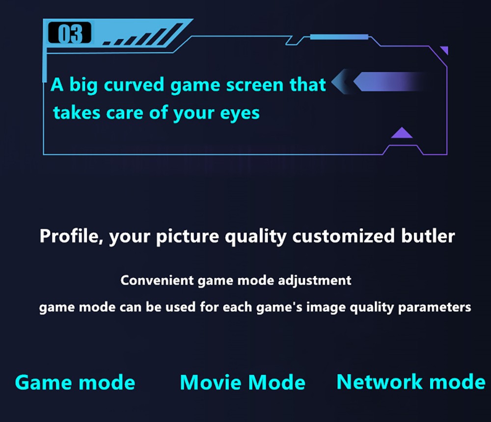 FYHXele FY27FMC-B 27-inch 2800R Curved Gaming Monitor, 1920*1080 FHD 16:9 VA Screen, 75Hz Refresh Rate, 2ms Response Time, 99% sRGB, 1*HDMI 1*VGA 1*Audio, Adjustable Tilt